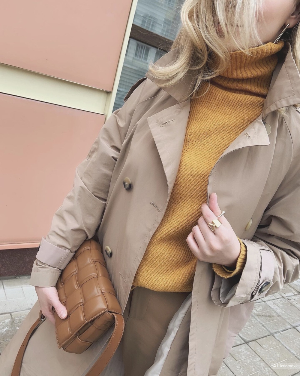 Тренч SOUVENIR, размер S (сядет на S-M)