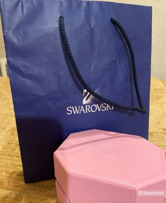 Серьги пусеты-гвоздики Swarovski Millenia