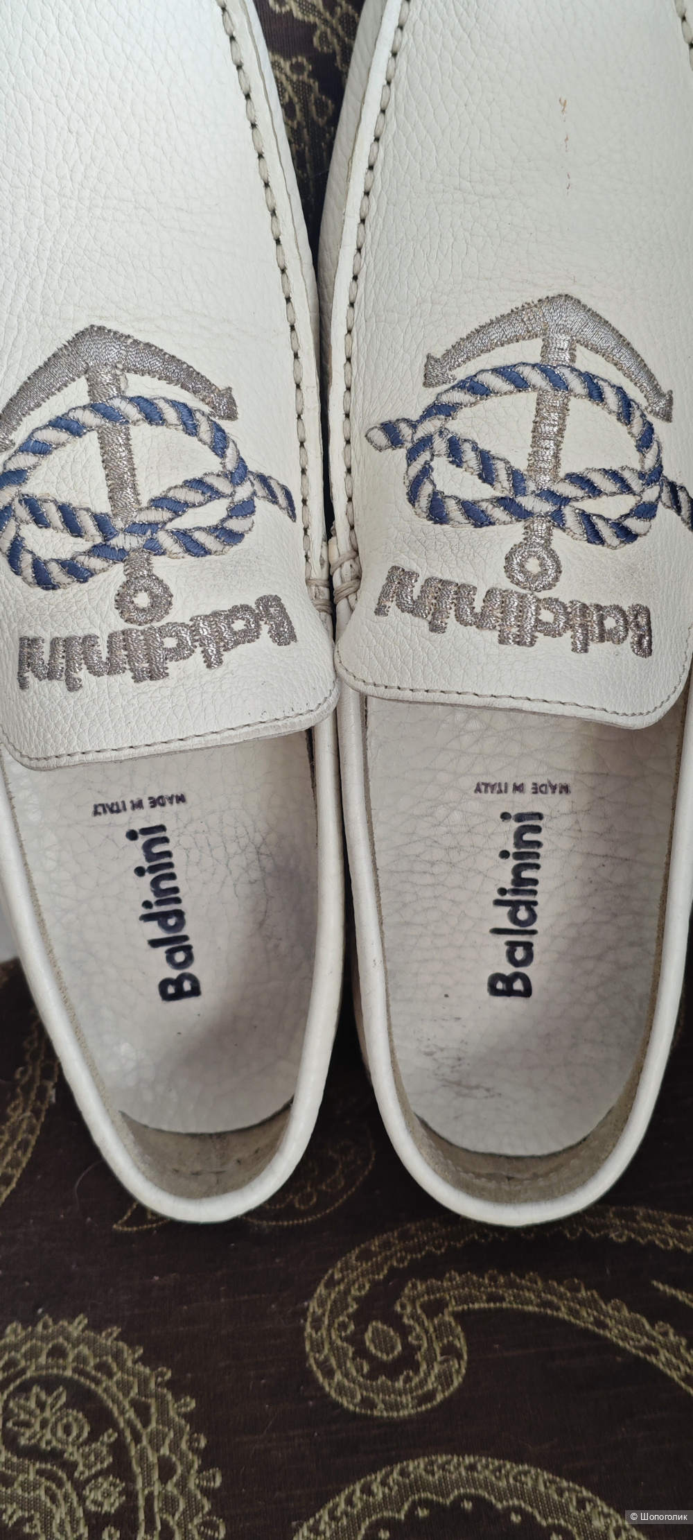 Мокасины Baldinini 26см стелька