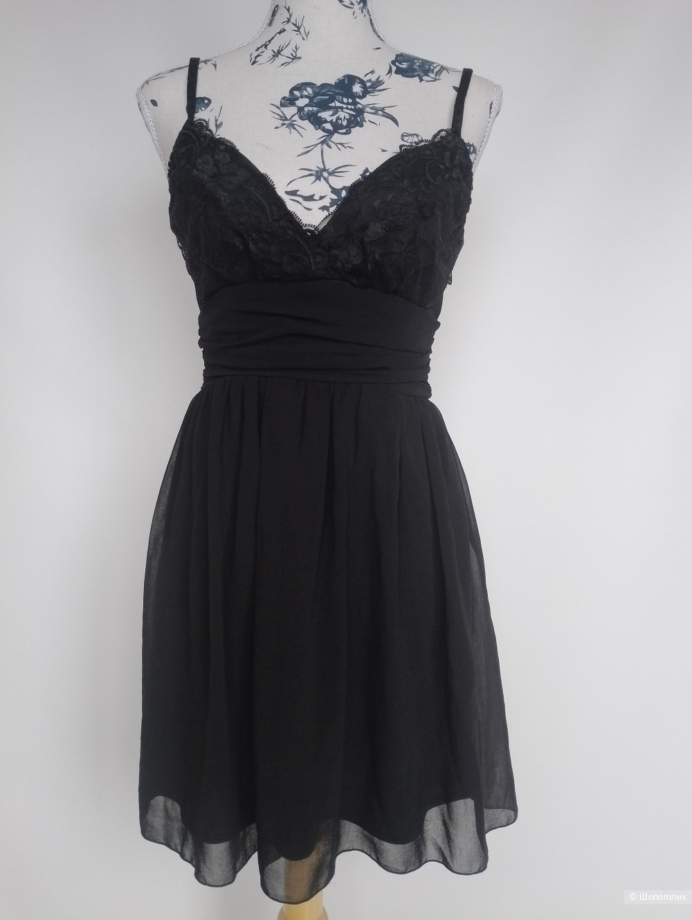 Платье Elise Ryan миди с кружевом , uk 8