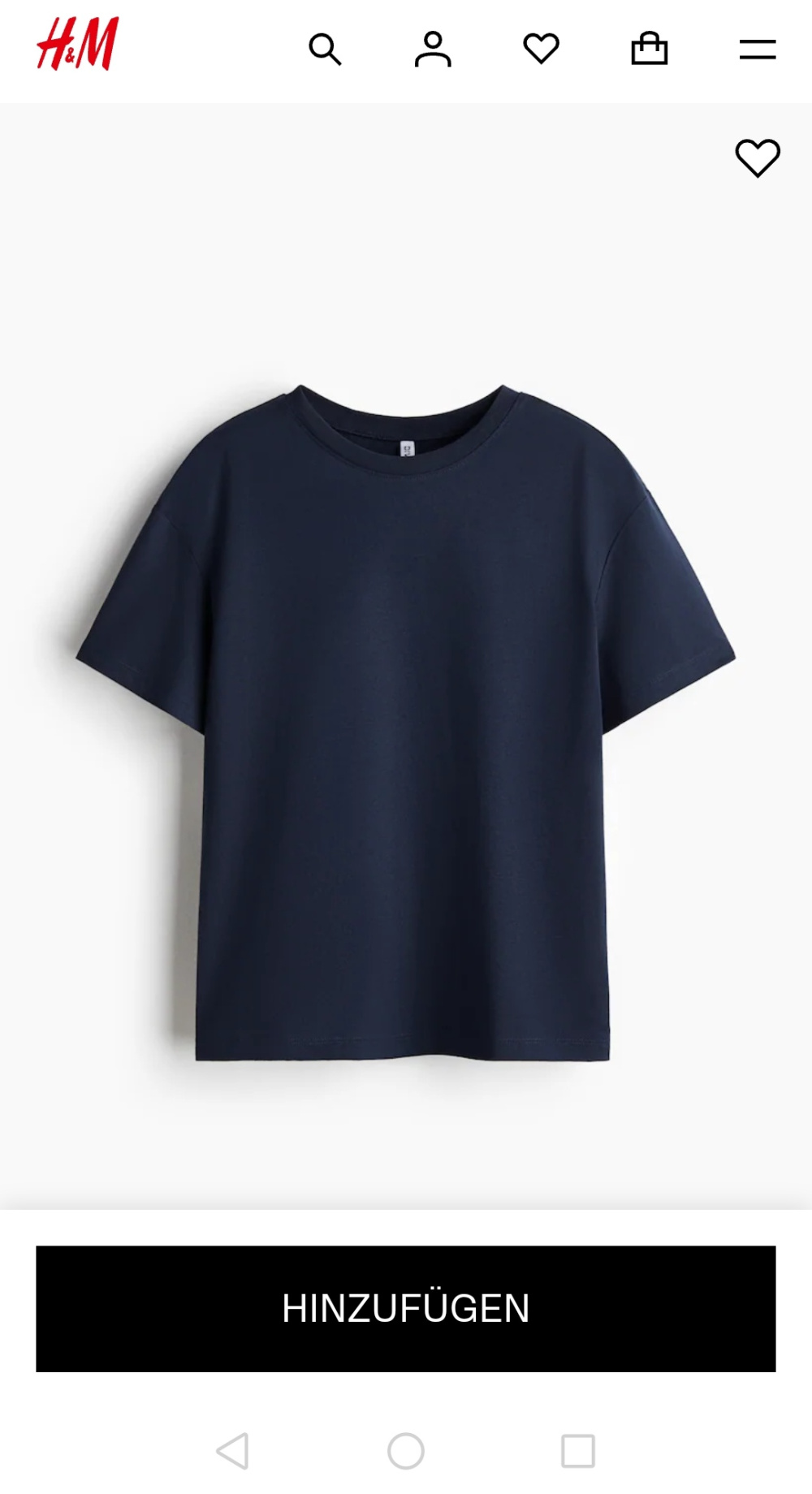 Футболка H&M р. М