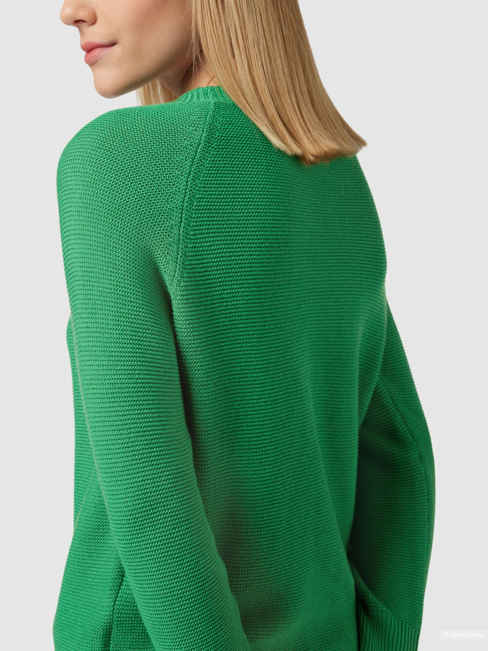 Вязаный свитер Max Mara с круглым вырезом, L