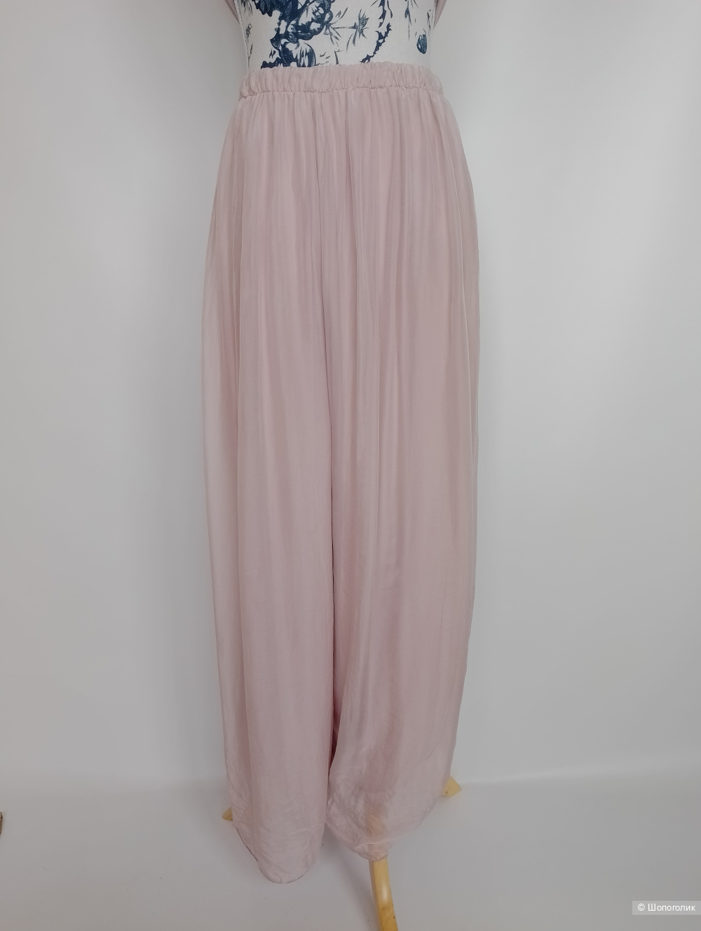 Шелковый костюм pura-seta с рубашкой оверсайз