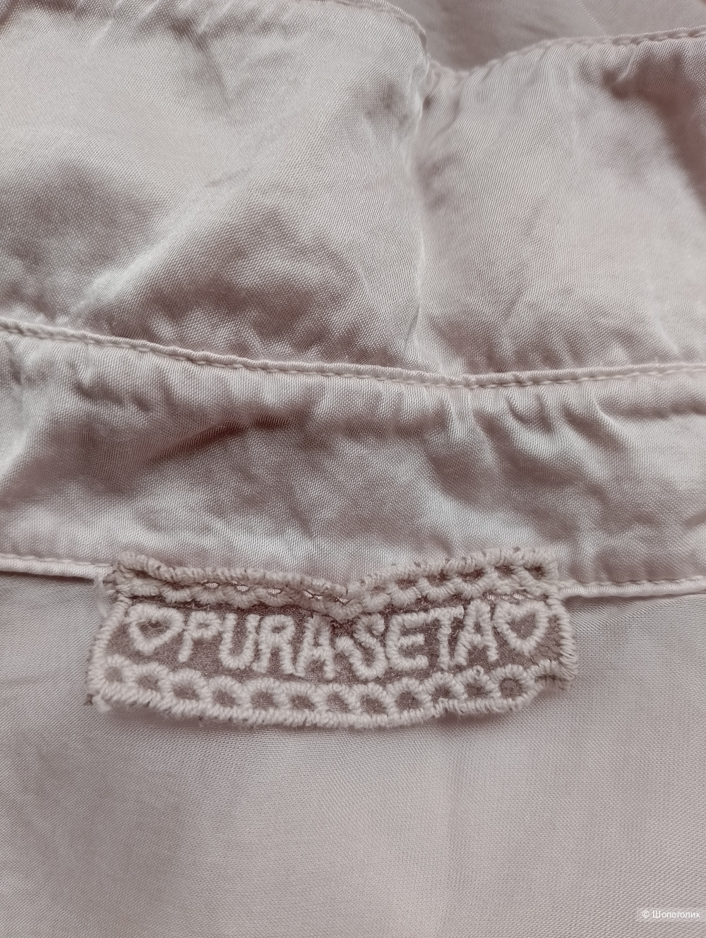 Шелковый костюм pura-seta с рубашкой оверсайз