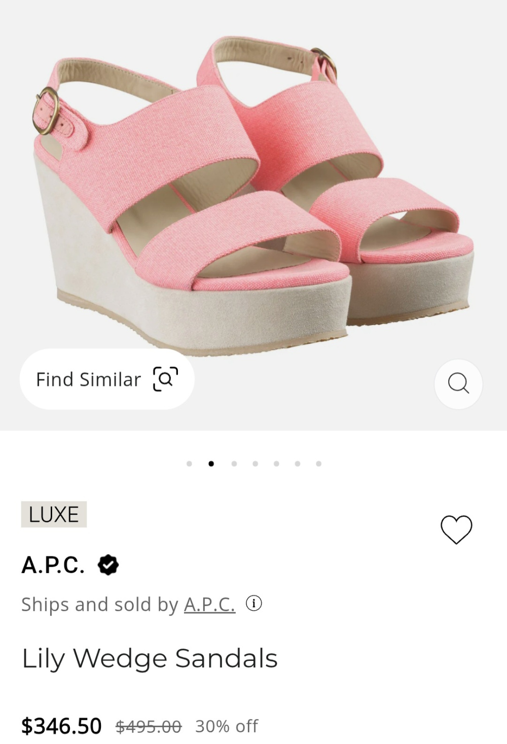 Босоножки A.P.C р:39