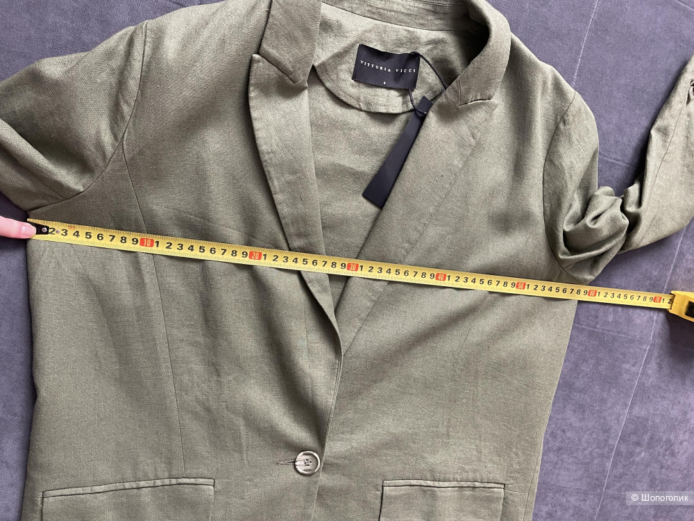 Льняной жакет Vittoria Vicci S-M