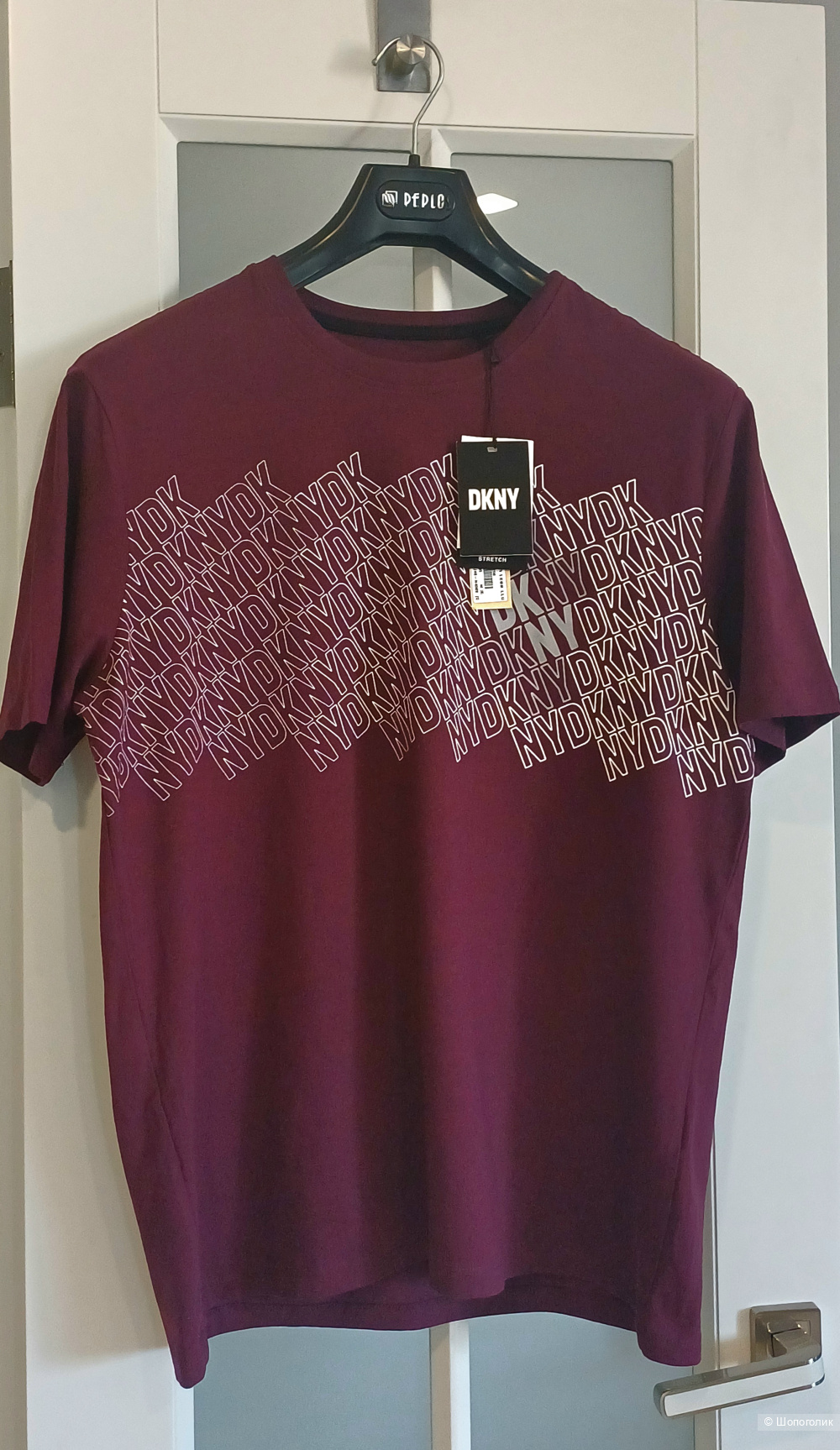 Футболка мужская новая DKNY L 50 52