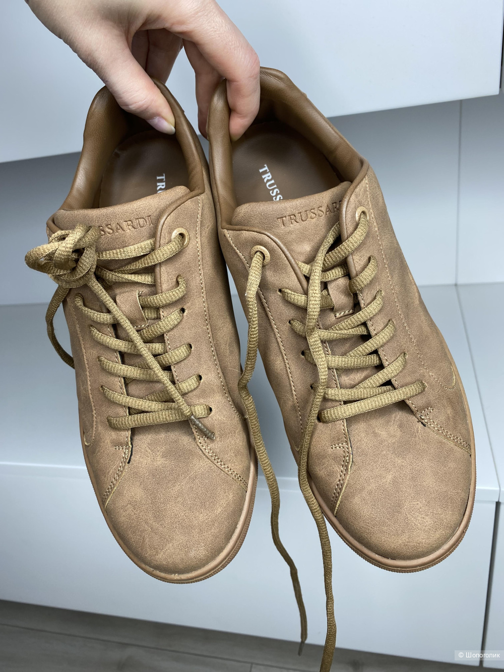 Кеды, trussardi, 38