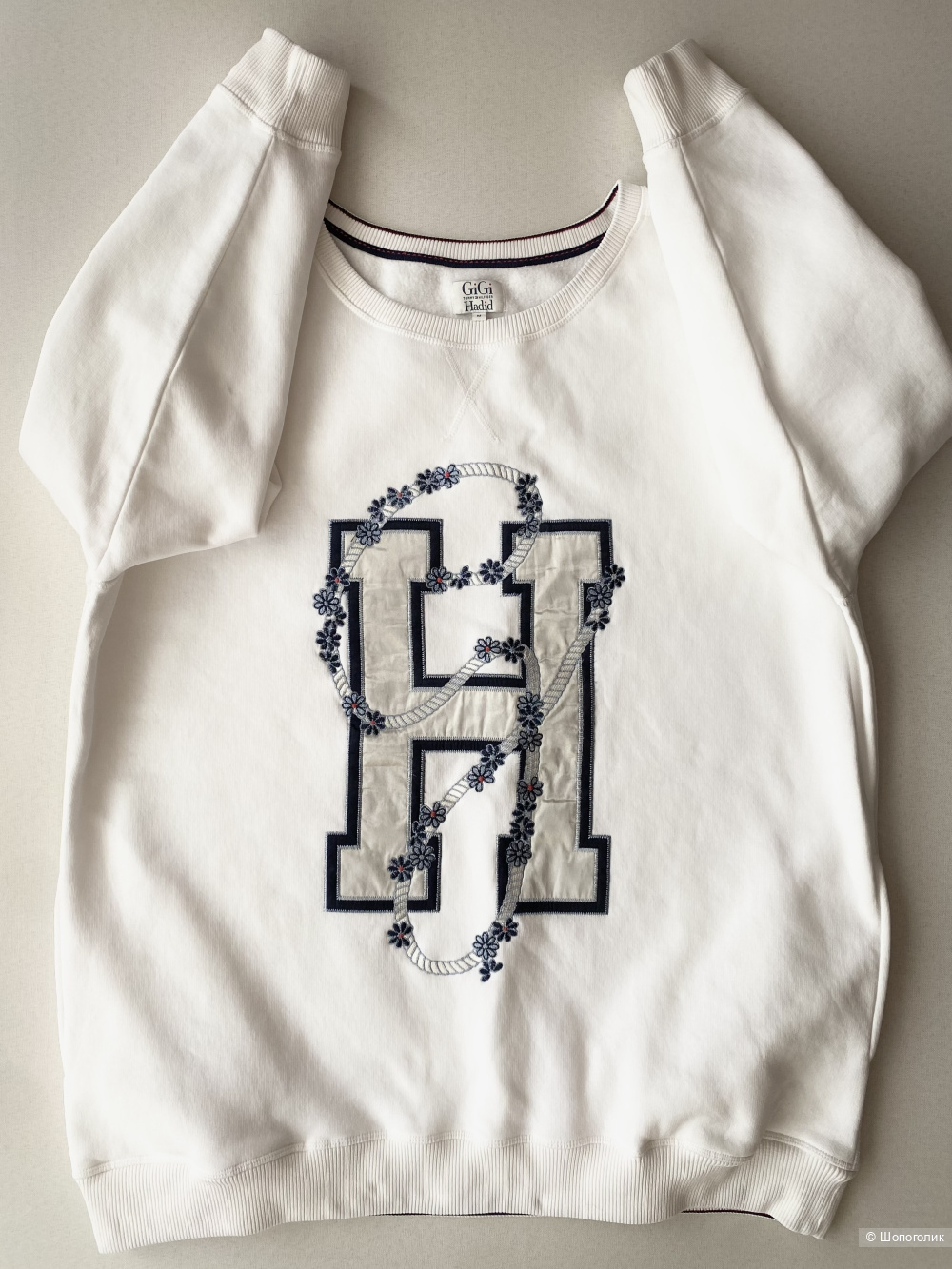 Свитшот Tommy Hilfiger x Gigi Hadid р.оверсайз
