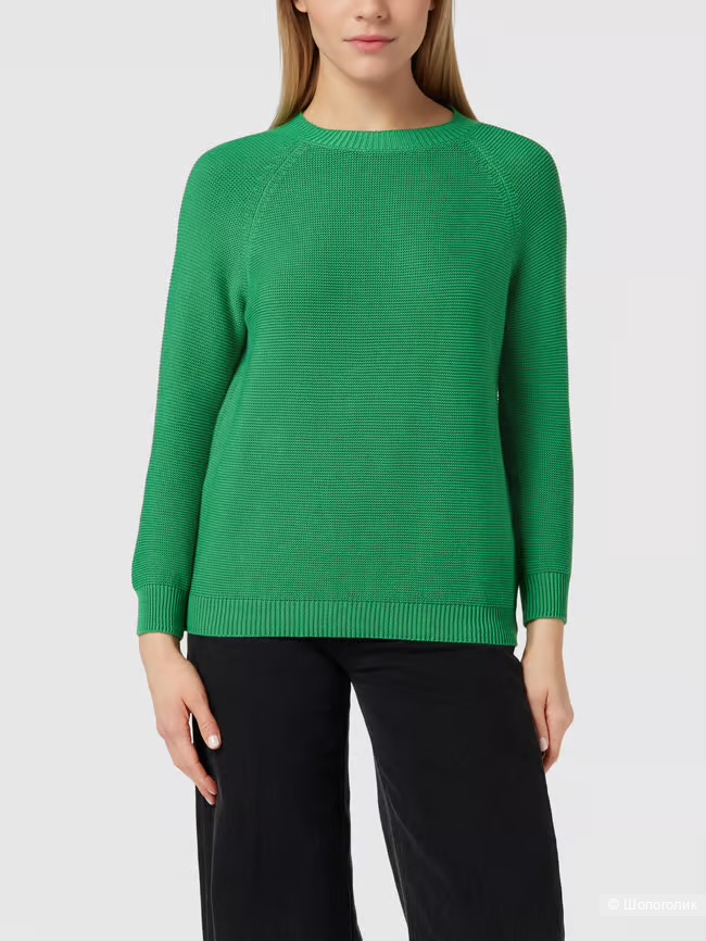 Вязаный свитер Max Mara с круглым вырезом, L