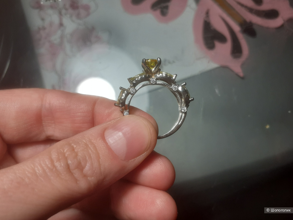 Кольцо ювелирное, размер 17