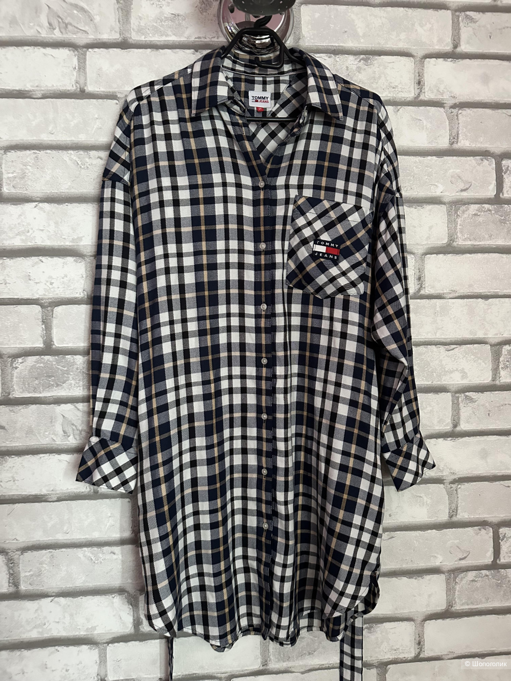 Платье-рубашка Tommy Hilfiger Jeans, XS-S