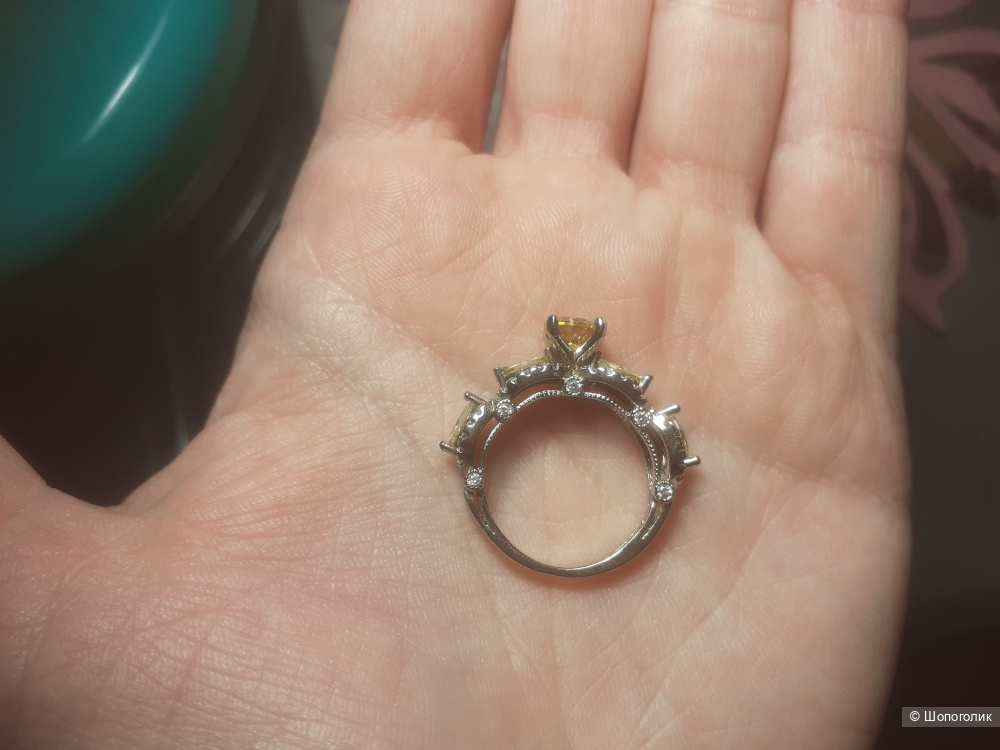 Кольцо ювелирное, размер 17