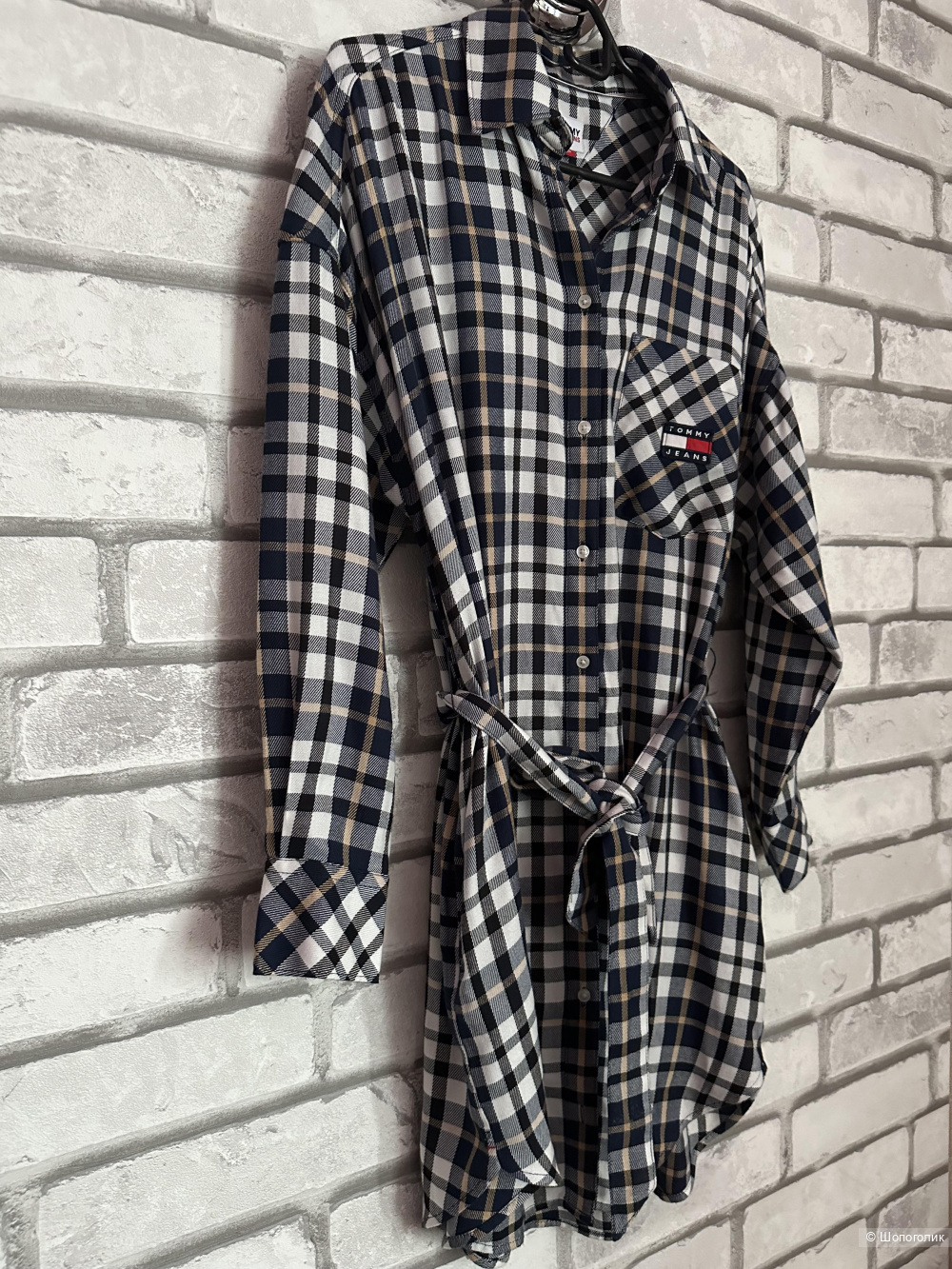 Платье-рубашка Tommy Hilfiger Jeans, XS-S
