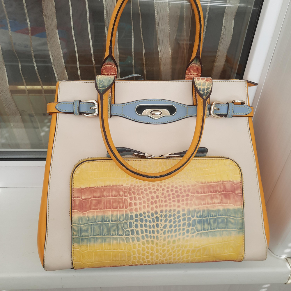 Сумка FIATO (Италия) , 35×26 см.