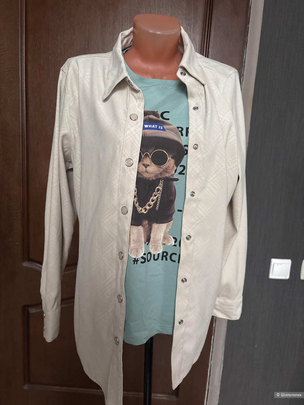 Рубашка Denim&co, размер М