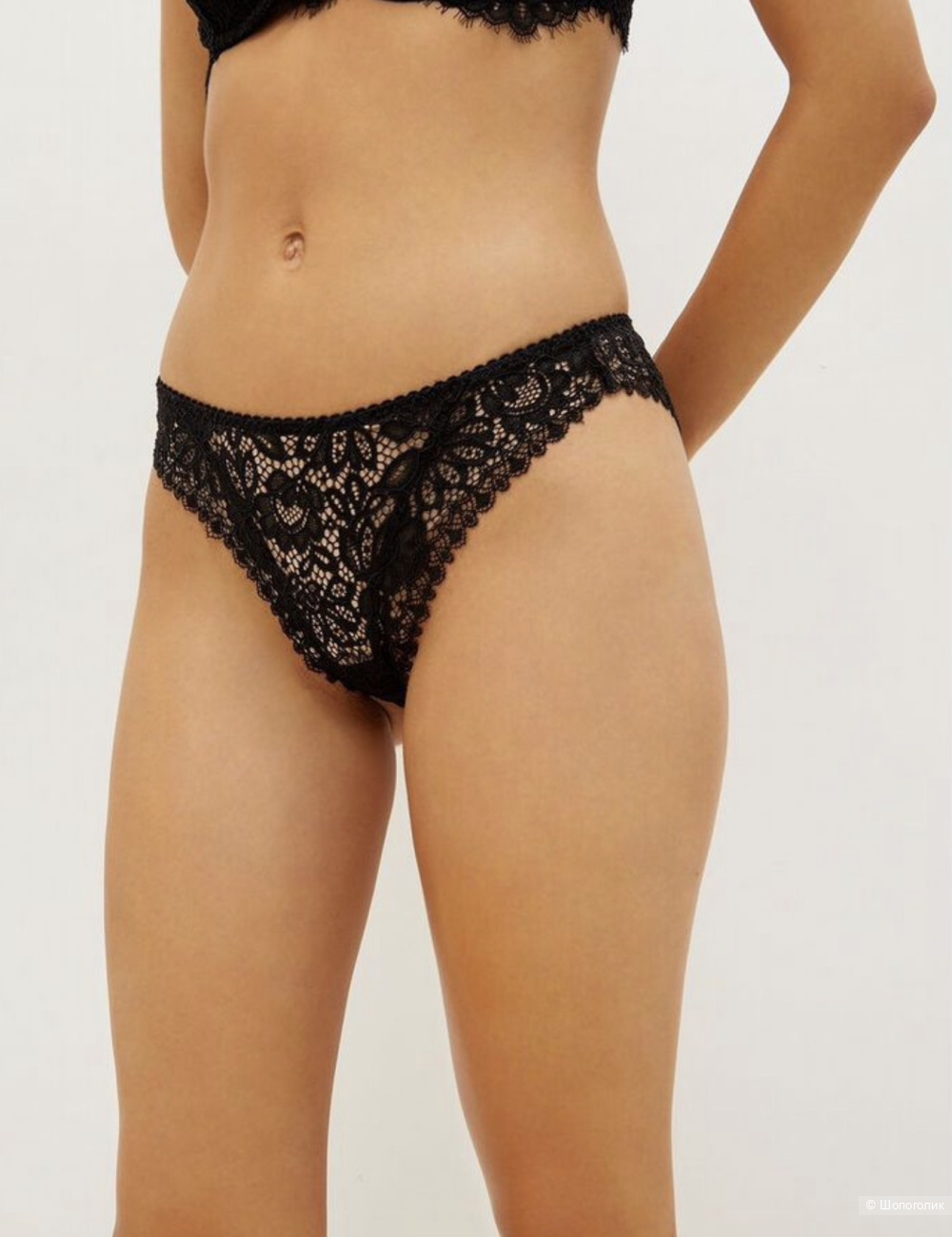 Трусы liujo Кружевные трусики бразильяна, М