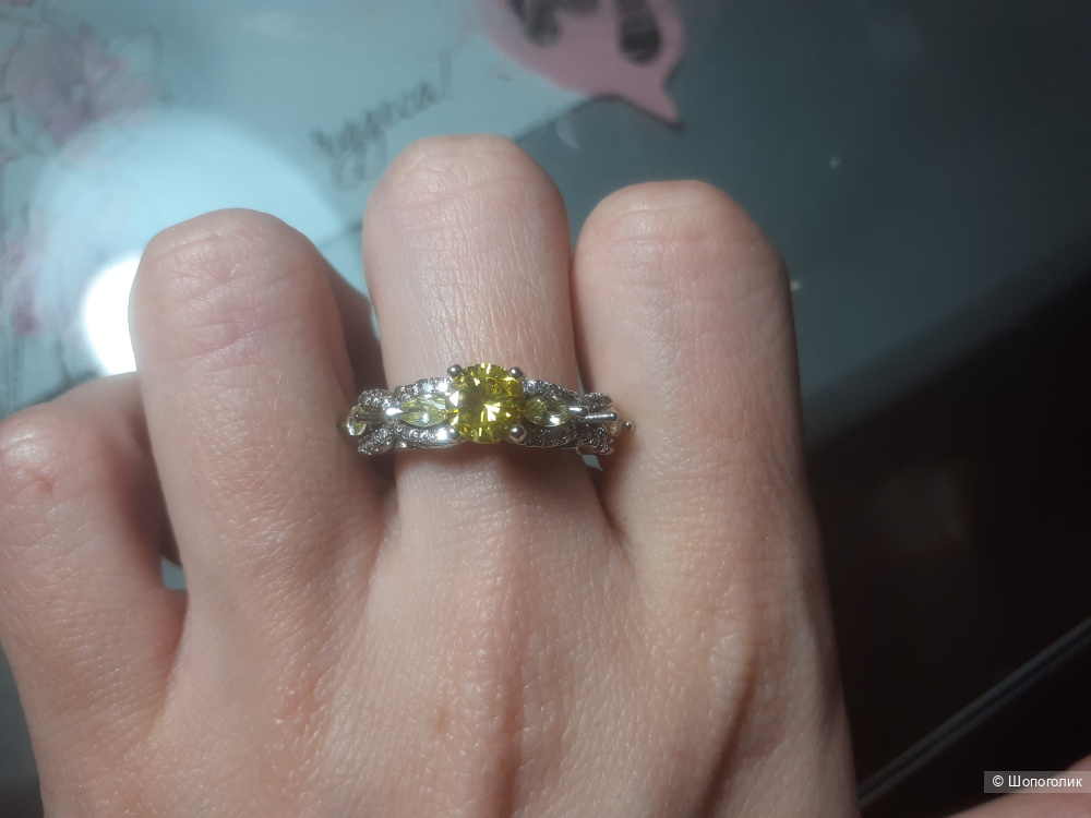 Кольцо ювелирное, размер 17