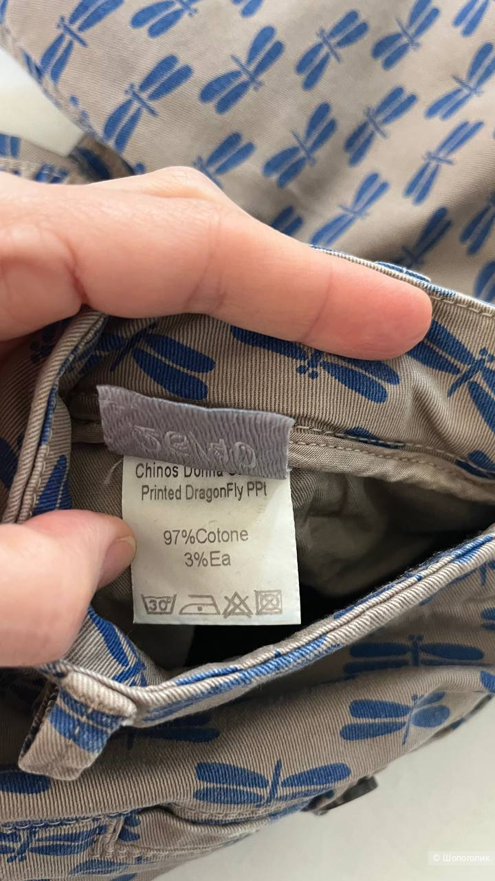 Брюки-чиносы SHAFT JEANS размер 26 / it40