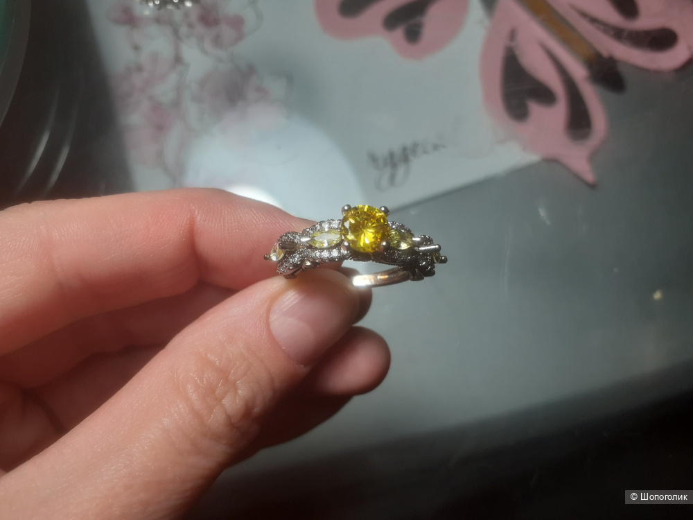 Кольцо ювелирное, размер 17