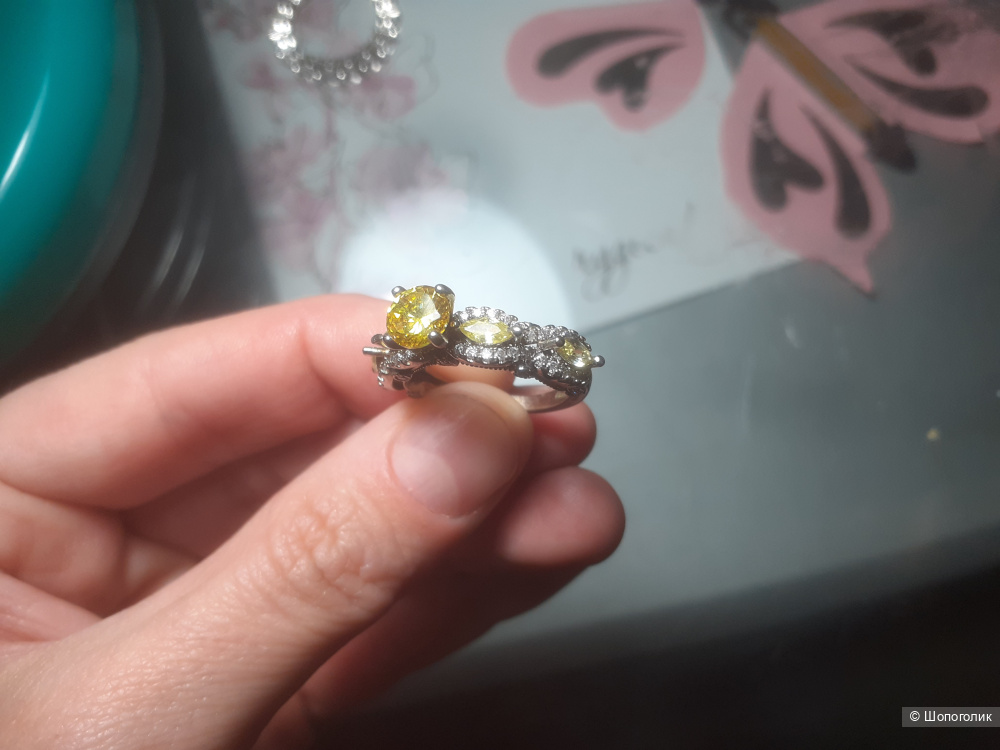 Кольцо ювелирное, размер 17