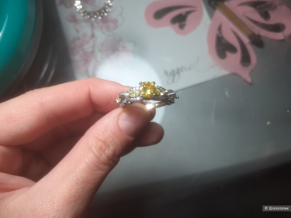 Кольцо ювелирное, размер 17