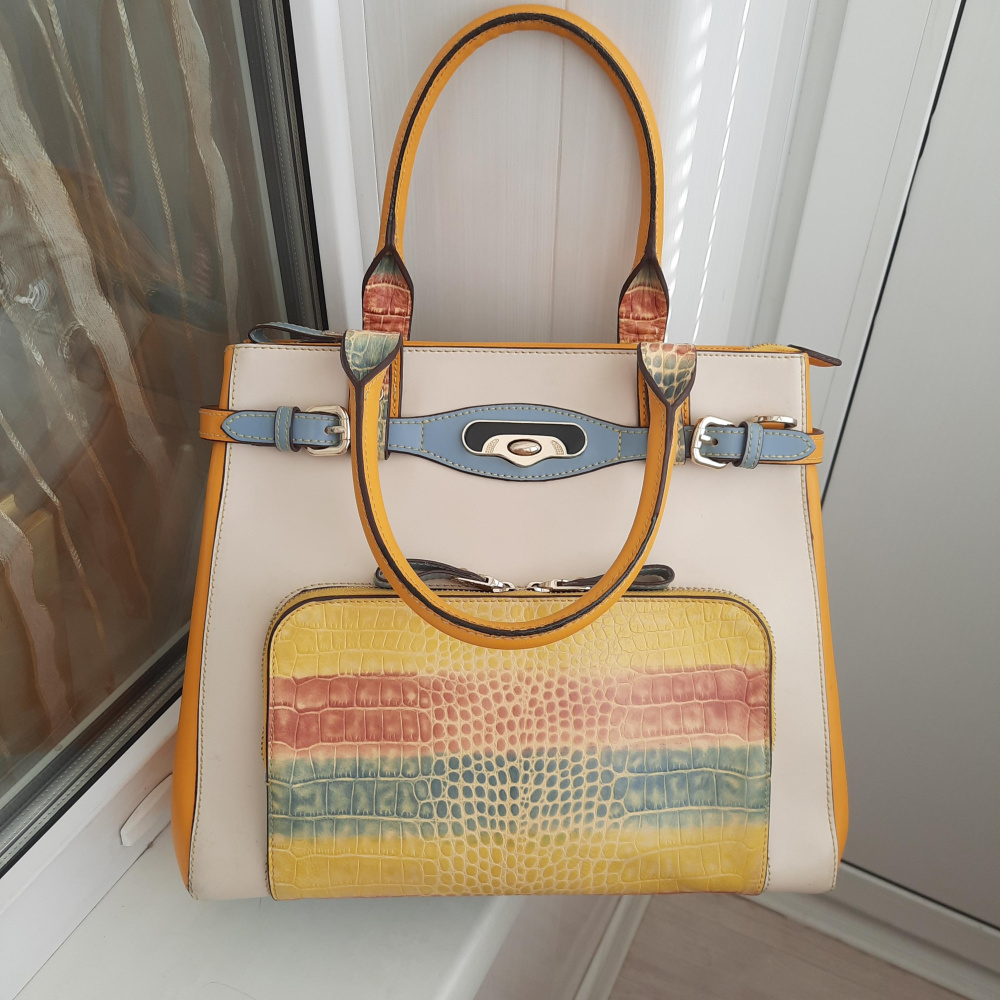 Сумка FIATO (Италия) , 35×26 см.