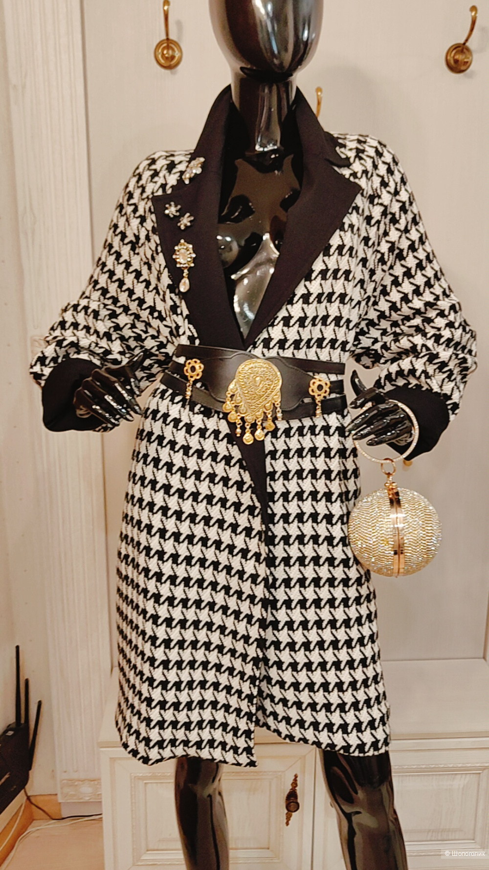 Пальто Bleu Blanc Rouge 46