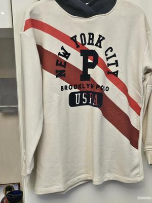 Polo Аssn,  новая худи, унисекс, оригигинал,  44-48