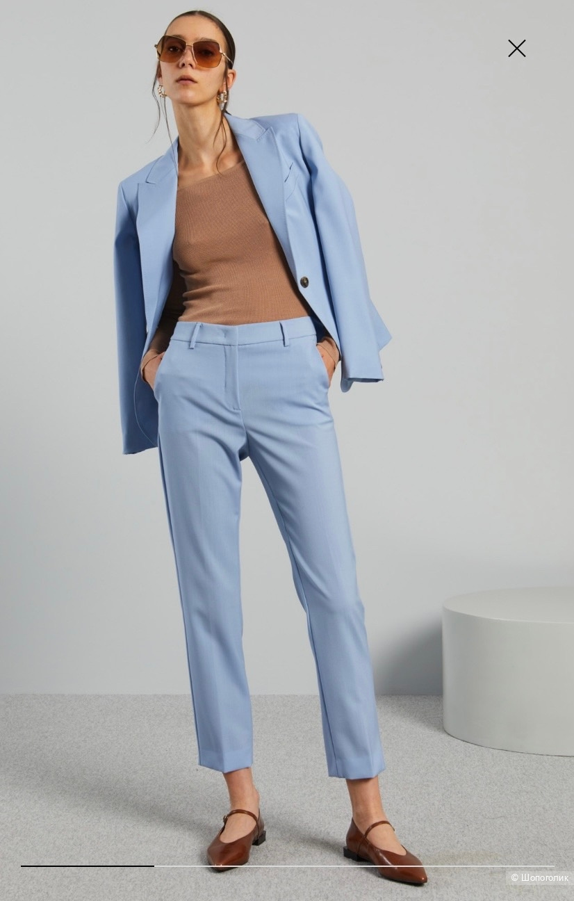 Шерстяные брюки сигареты Windsor.Размер Фирм.36