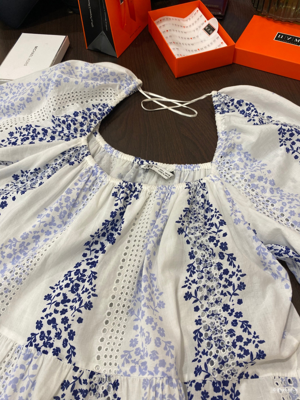 Платье  ZARA .Размер Евр. L.