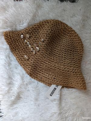 Steve Madden шляпа женская плетёная one size