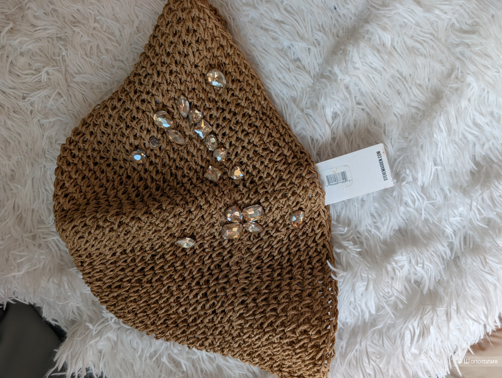 Steve Madden шляпа женская плетёная one size