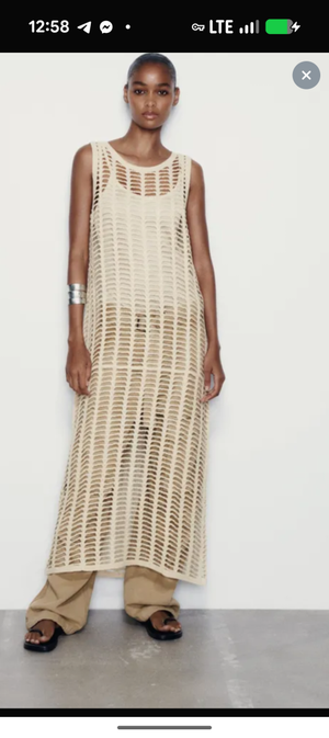 Zara платье пляжное размер S/M