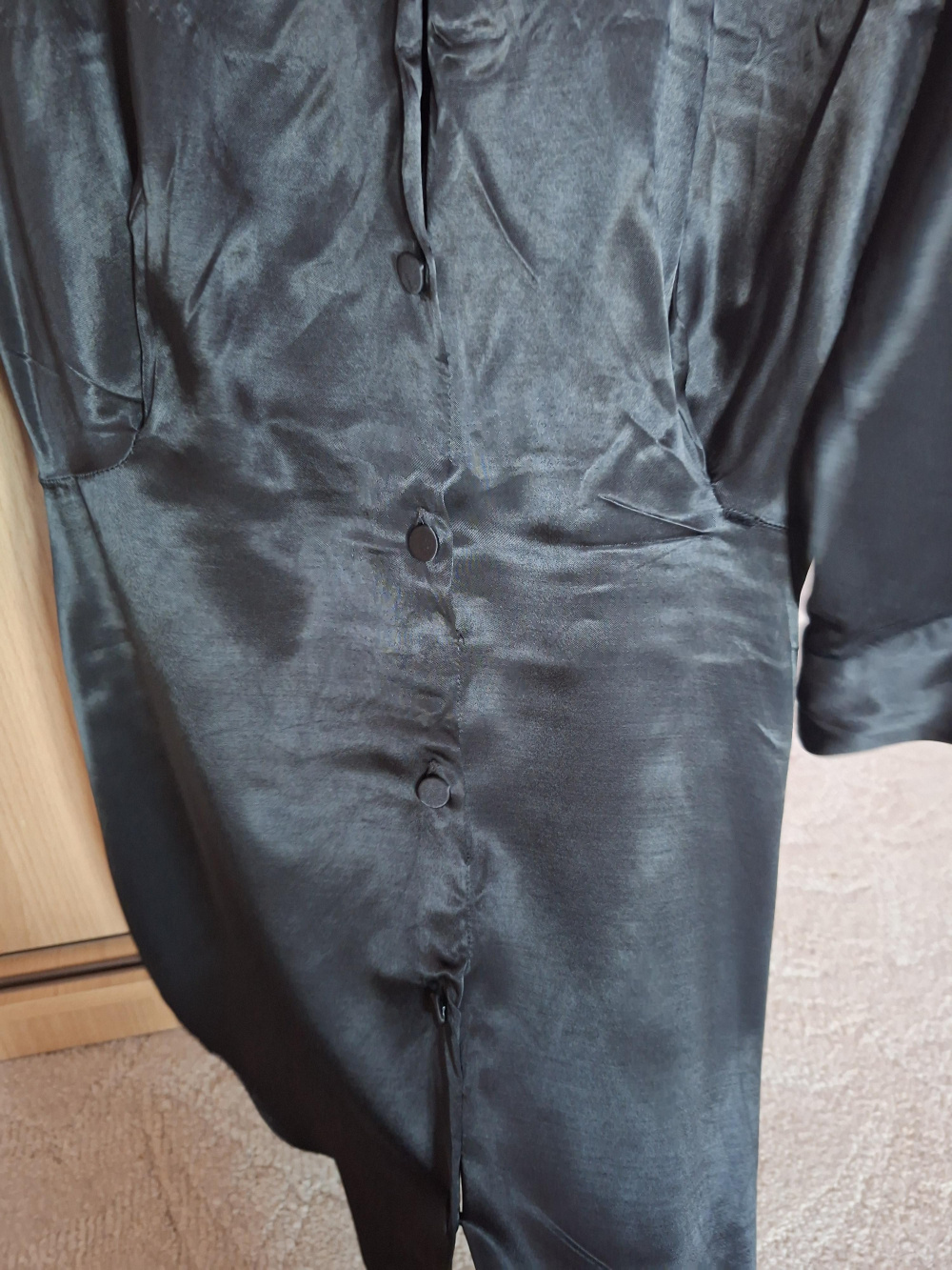 Платье zara черное 42-44