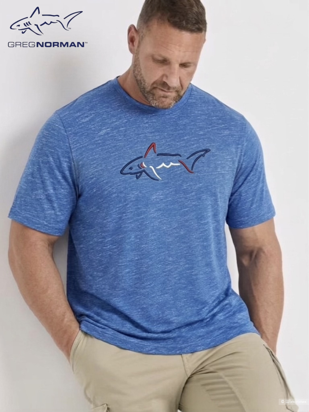 Футболка Greg Norman Play Dry р.60/62