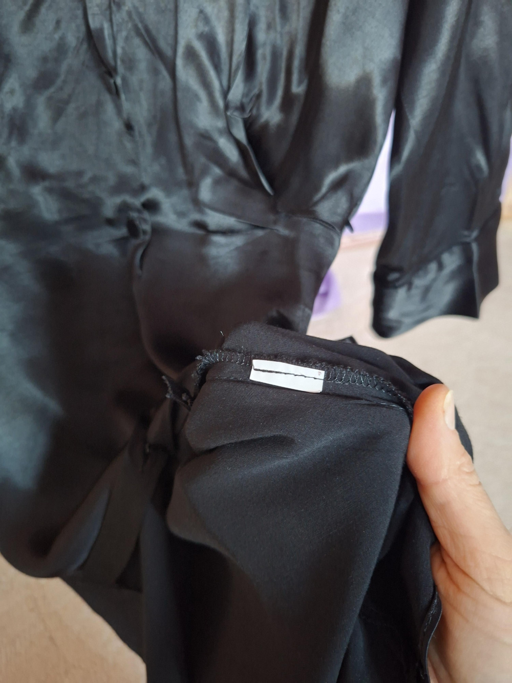 Платье zara черное 42-44