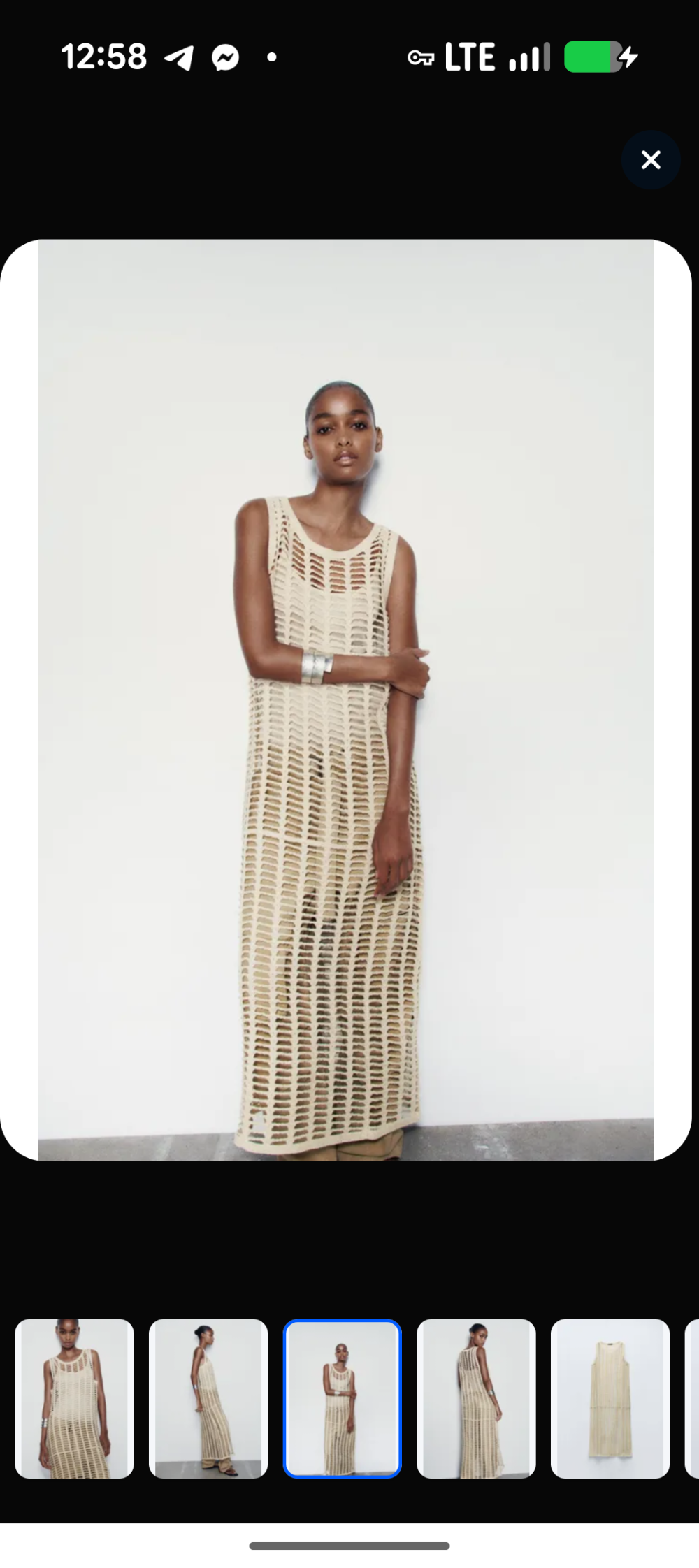 Zara платье пляжное размер S/M