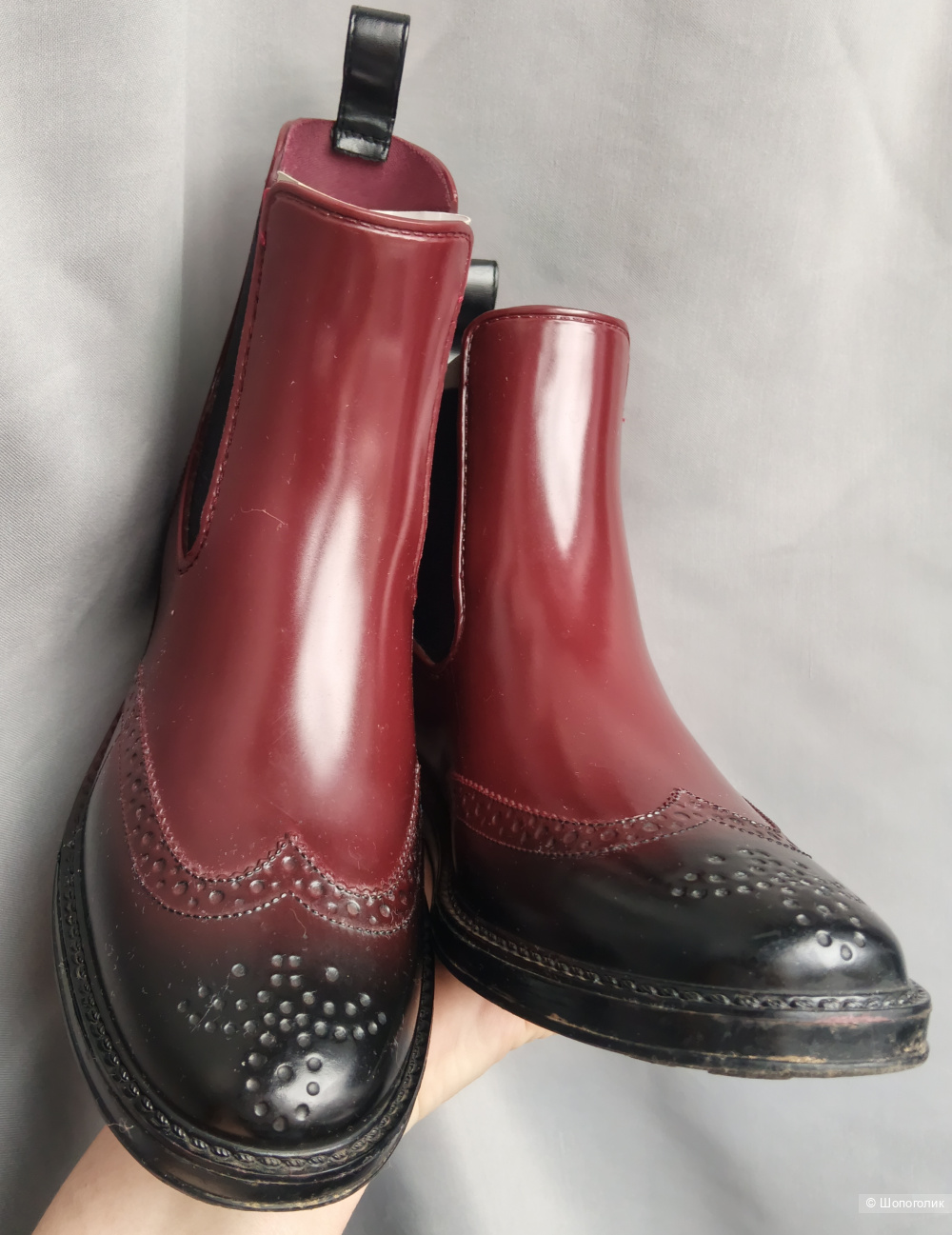 Резиновые ботинки челси Tervolina р.38-39