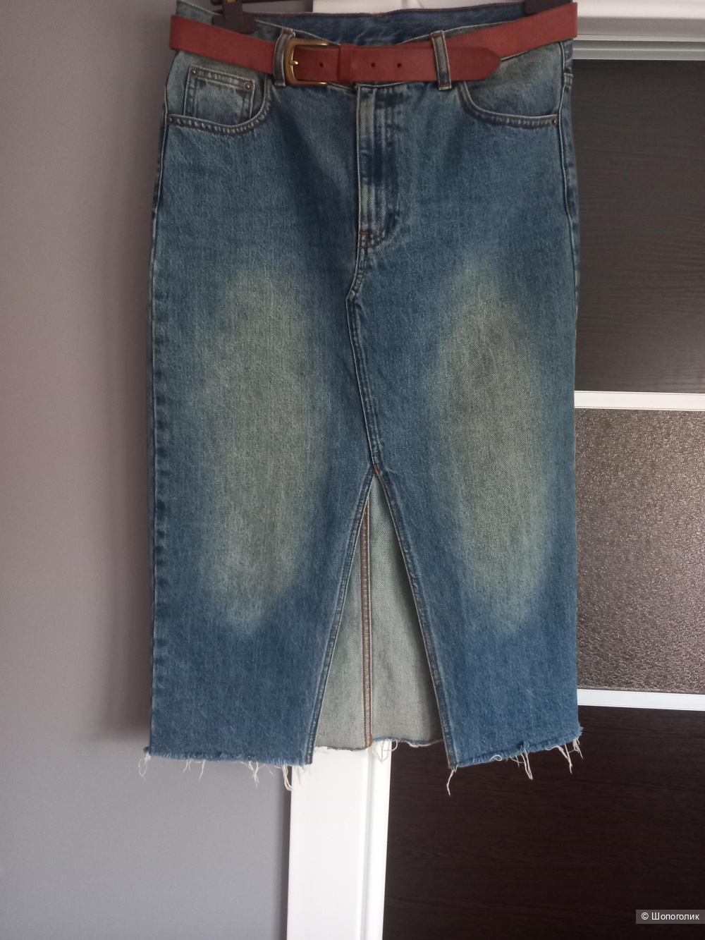 Джинсовая юбка, Таиланд,  размер 46