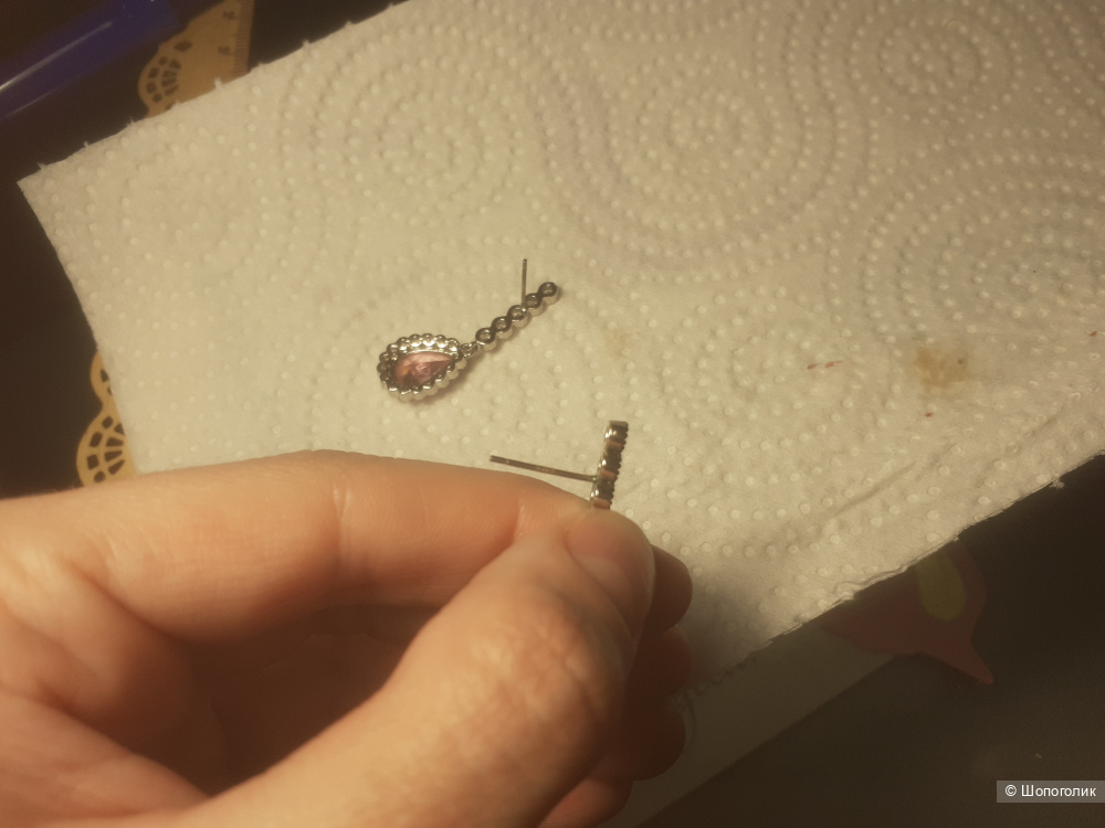 Серьги ювелирные