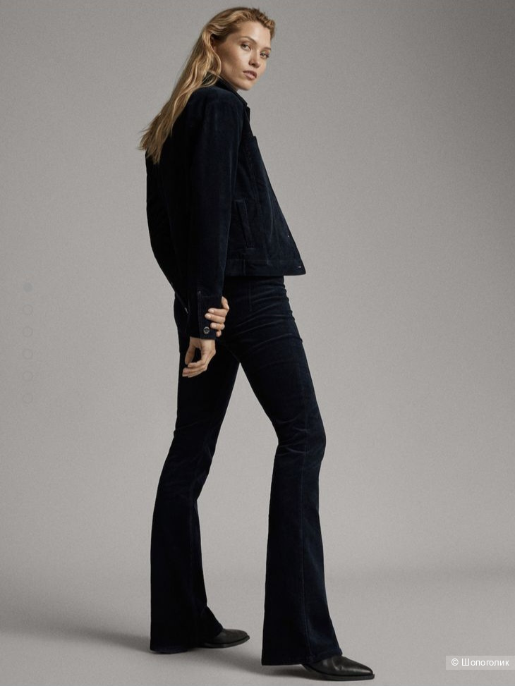 Вельветовые брюки Massimo Dutti/44-46