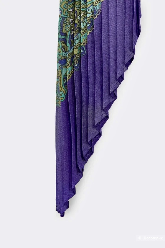 Плиссированная бандана Zara с принтом