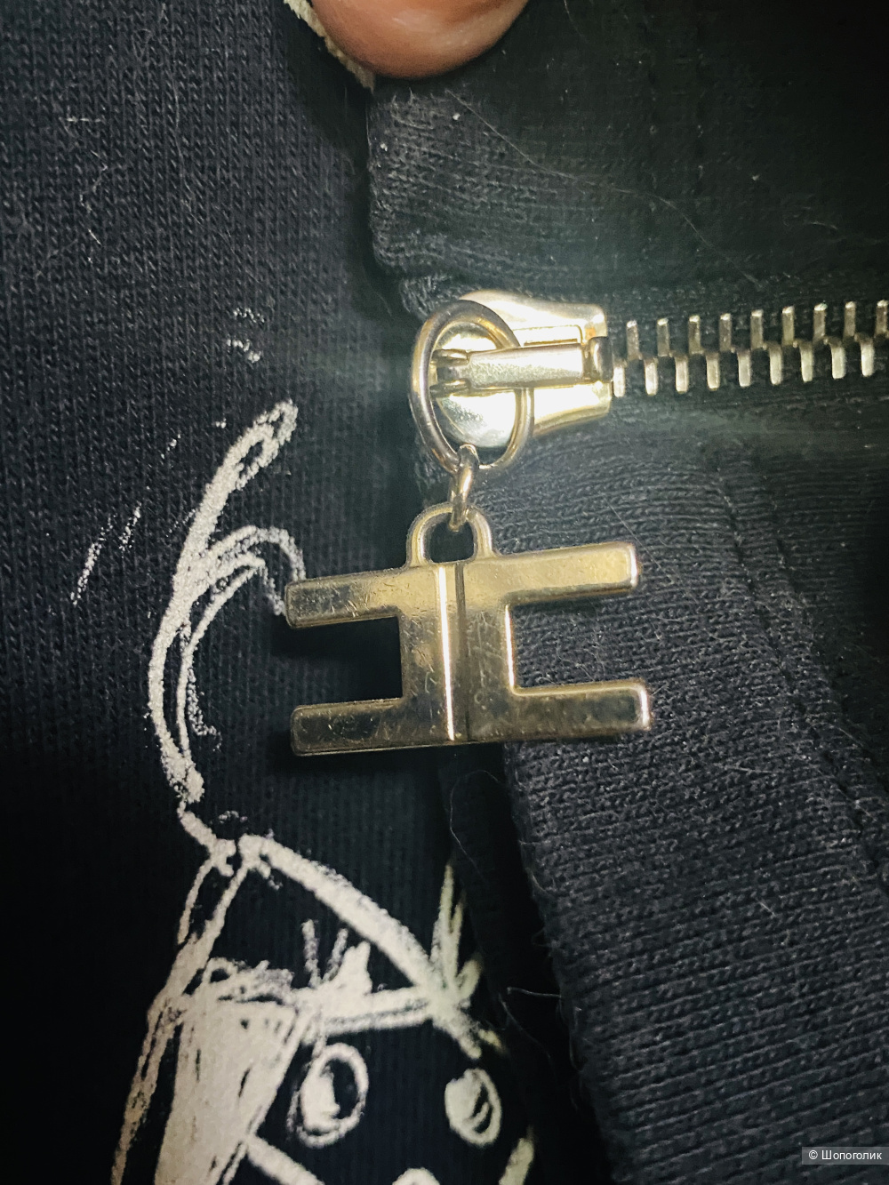 Туника Elisabetta Franchi с карманами +легинсы - 44-46