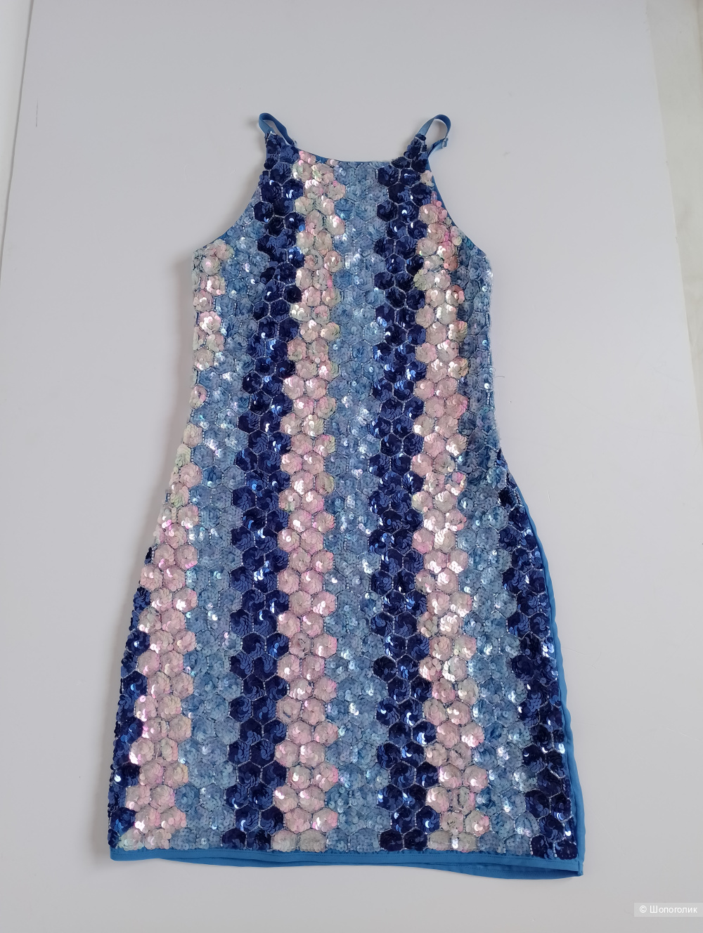 Платье true decadence в пайетках , uk8