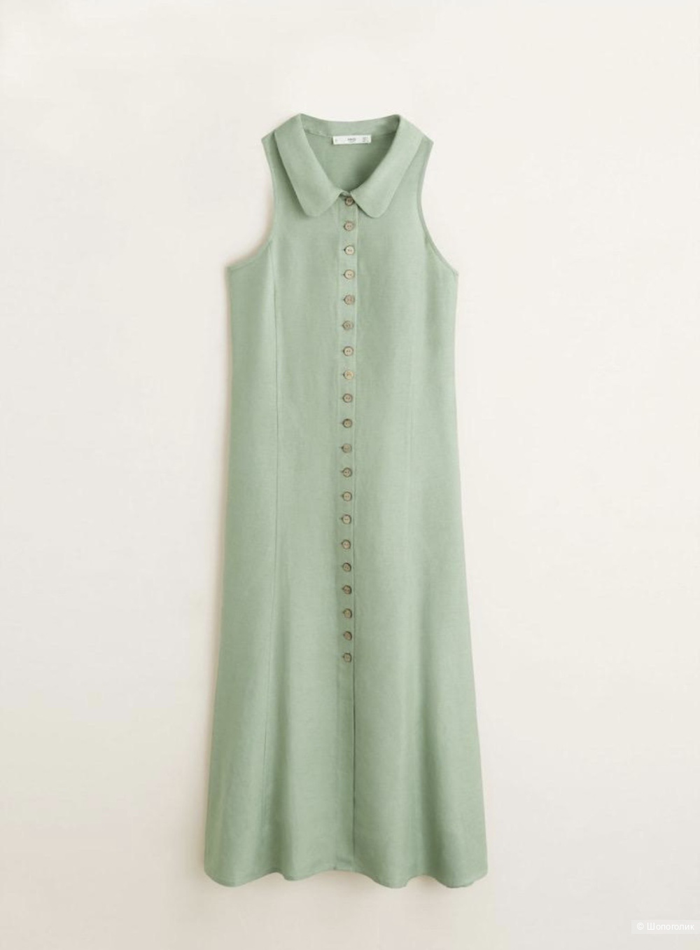 Льняное платье MANGO размер L