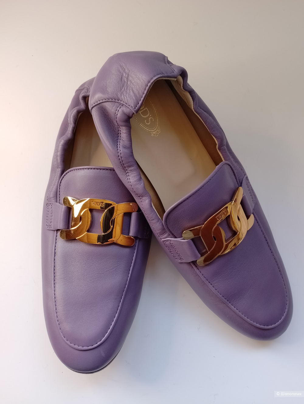 Мокасины TOD'S кожаные, 40