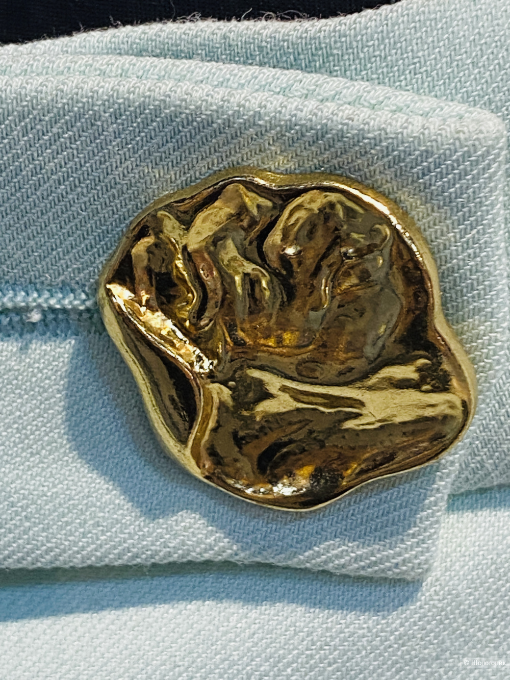 Роскошные мятные шорты Escada - 50-52-54