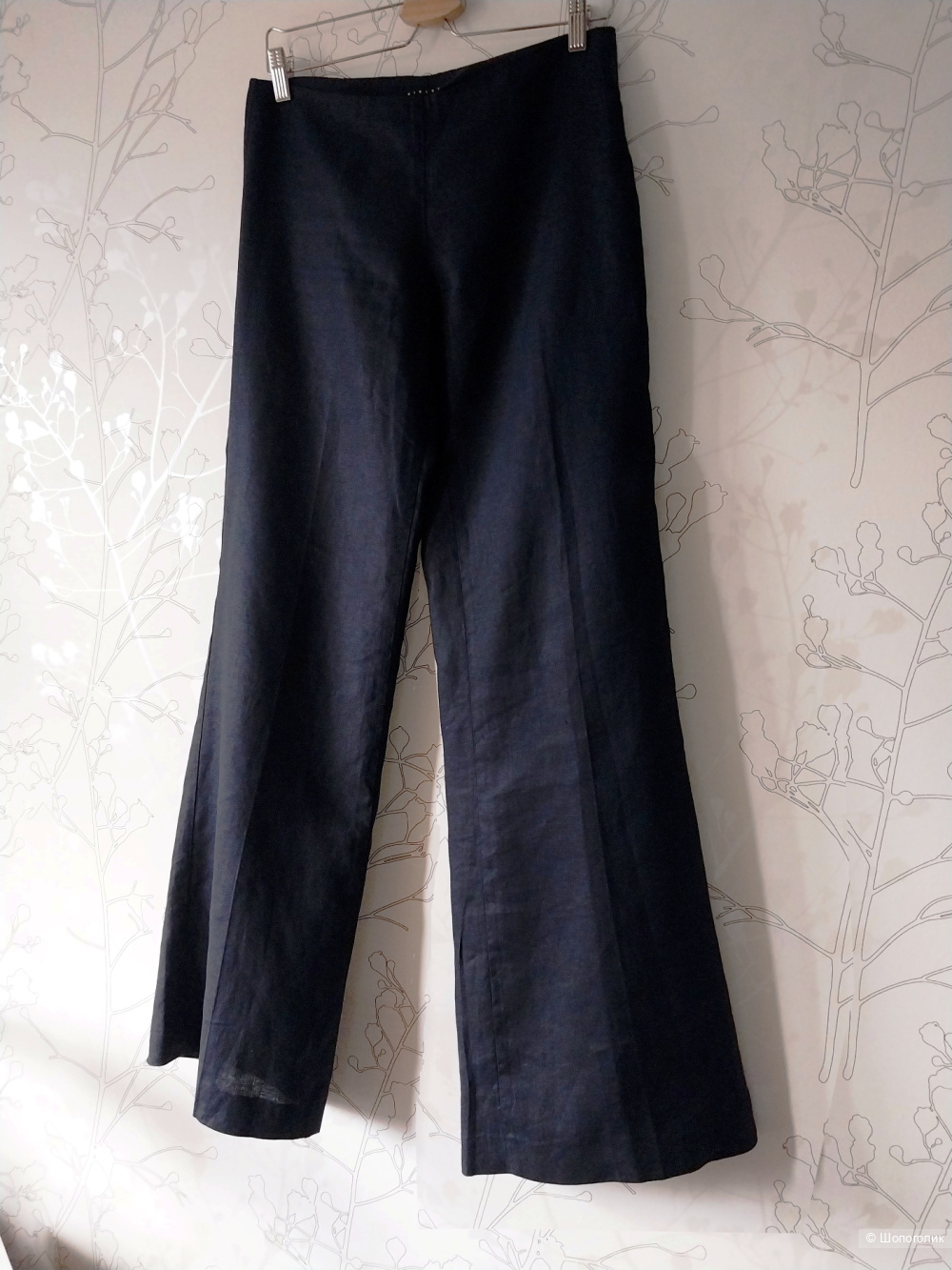 Брюки Sisley из 100% льна. Размер S (RUS 42/44)