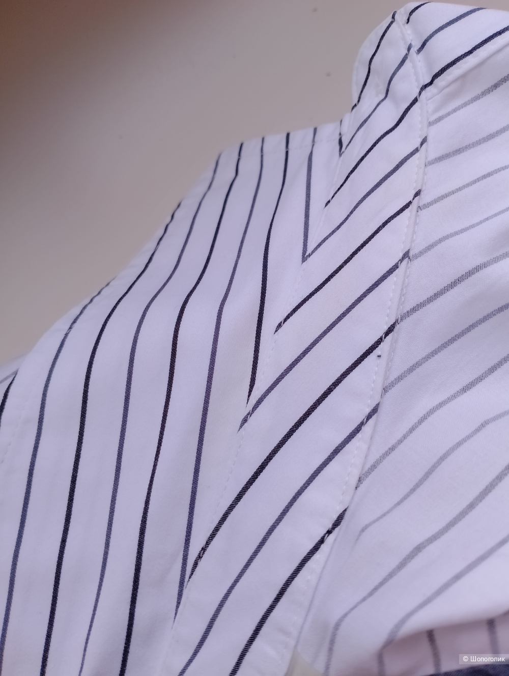 Платье рубашка equipment в полоску, M